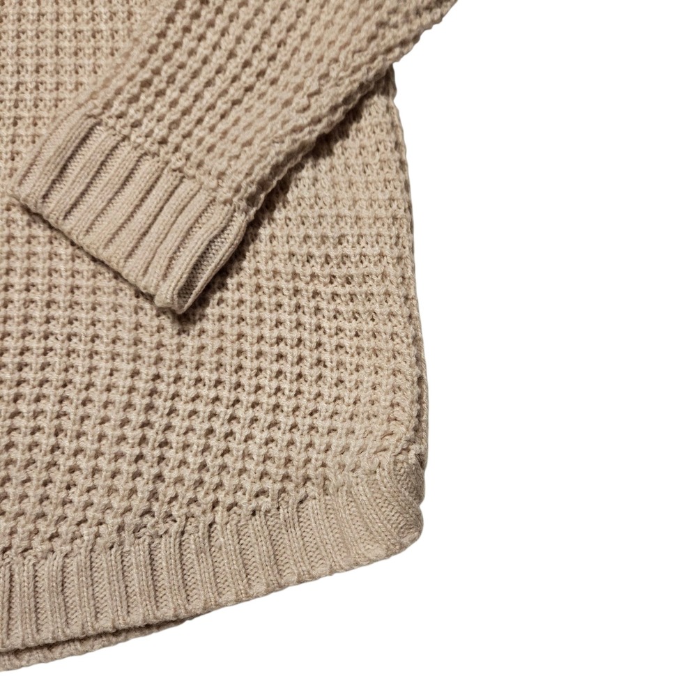 SO Womens Large Baby Pink Crew Neck Long Sleeve‎ Knit Pullover Sweater - Picture 6 of 11